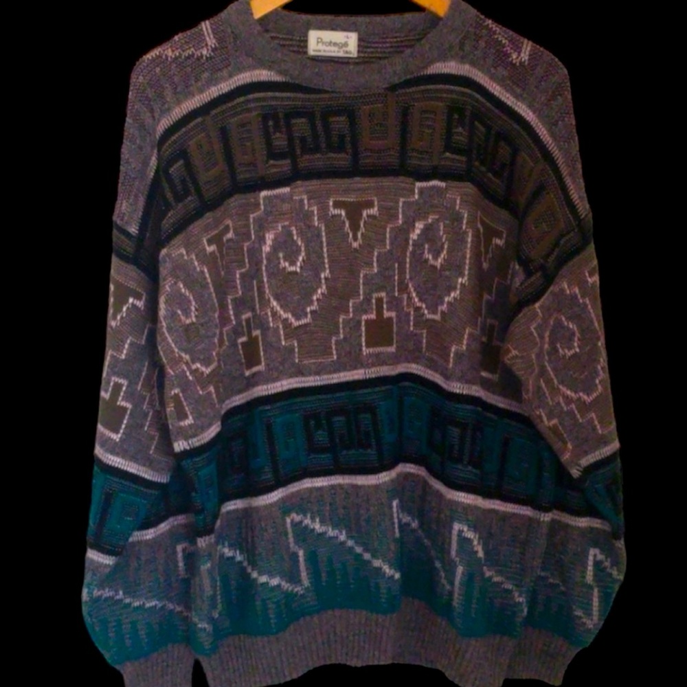 90s vintage style sweater Protege by Tag size L